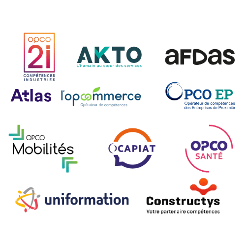 Logos des OPCO partenaires